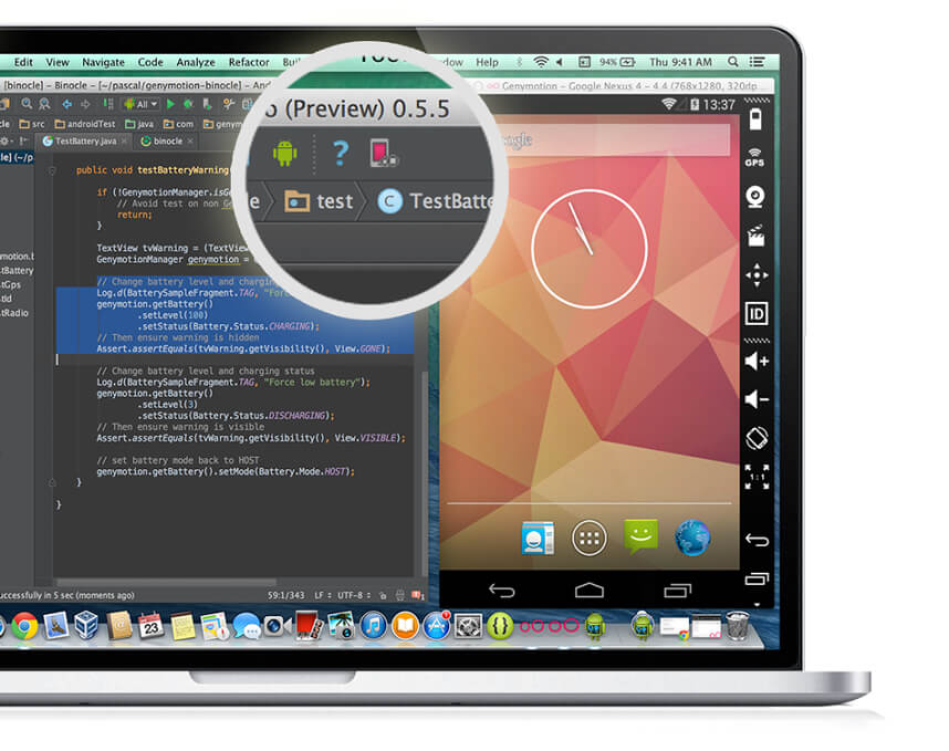 android emulator for mac 10.6